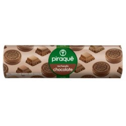 Biscoito PiraquÊ Recheado Chocolate 160g