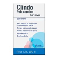 Clindo Sabonete Pele Acneica 100g