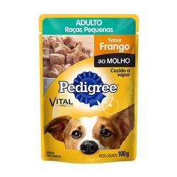 RaÇÃo Pedigree SachÊ Adulto Frango M_g 100g