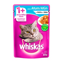 RaÇÃo Whiskas SachÊ Atum 85g