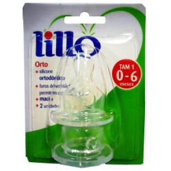 Bico Lillo Orto NÚmero 1 Silicone 2un Ref618600