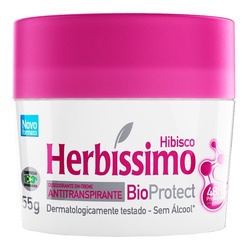 Desodorante HerbÍssimo F Creme Bio Protect Hibisco 55g