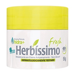 Desodorante HerbÍssimo F Creme Fresh 55g