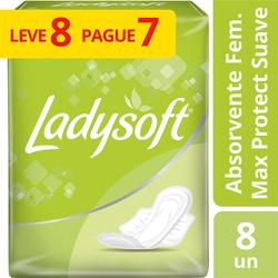 Absorvente Ladysoft Normal Suave Leve8un Pague7un Com Abas