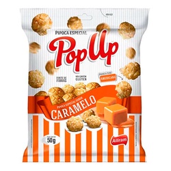 Pipoca Pronta Crocante Pop Up! Caramelo 50g