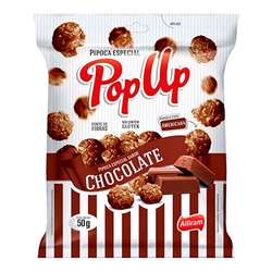 Pipoca Pronta Crocante Pop Up! Chocolate 50g