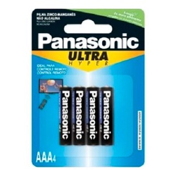 Bateria Panasonic Ultra Hyper Aaa 4un