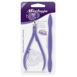 Alicate De CutÍculas Merheje Basic LilÁs+ EspÁtula