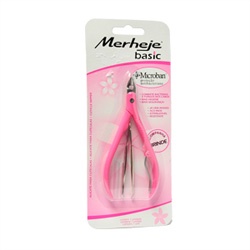 Alicate De CutÍculas Merheje Basic Rosa