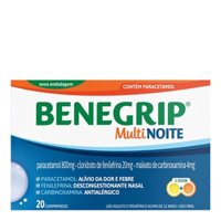 Benegrip Multi Noite 20cpr
