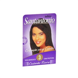 Tintura Santantonio Tablet 3 Castanho Escuro 1un