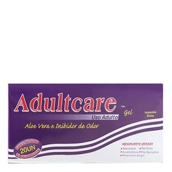 Absorvente Adultcare Unissex GeriÁtrico 20un