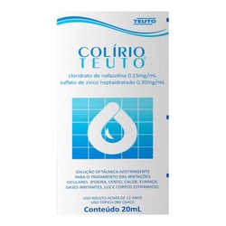 ColÍrio Teuto Sol Oft 20ml