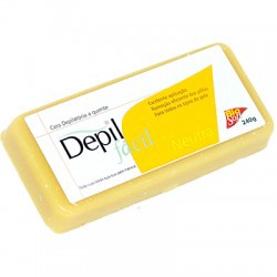 Cera DepilatÓria Bio Soft Depil FÁcil Neutra 240g