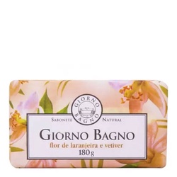 Sabonete Giorno Bagno Flor De Laranjeira E Vetiver 180g