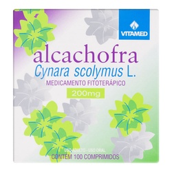 Alcachofra Composta 100cpr Vitamed