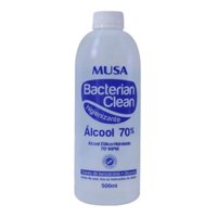 Álcool 70% Musa Bacterian Clean 500ml