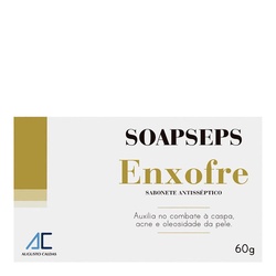 Sabonete Augusto Caldas Soapseps Enxofre 60g