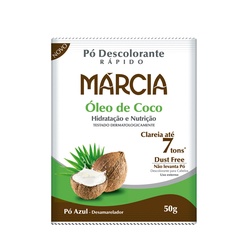 Descolorante MÁrcia Óleo De Coco 50g