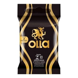 Preservativo Olla Lubrificado 3un