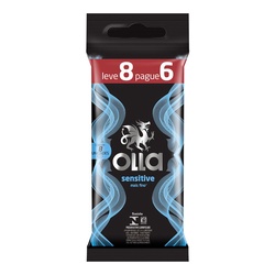 Preservativo Olla Sensitive Lubrificado Leve8un Pague6un