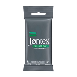 Preservativo Jontex Confort Plus Extra Lubrificado 6un