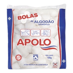 AlgodÃo Apolo Em Bolas 100g