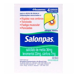 Salonpas Adesivo Pequeno 4un