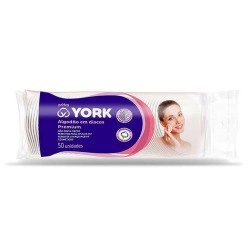 AlgodÃo York Em Discos Premium 50un