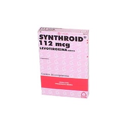 Synthroid 112mcg 30cpr