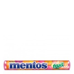 Mentos Stick Fruit Laranja, Morango E LimÃo 37,5g/29,5g