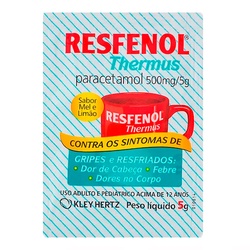 Resfenol Thermus ChÁ Antigripal Sabor Mel E LimÃo 5g (f)