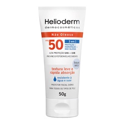 Protetor Solar Helioderm Suncare F Fps50 Toque Suave 50g