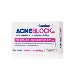 Acneblock Sabonete Excessivamente Oleosa 80g