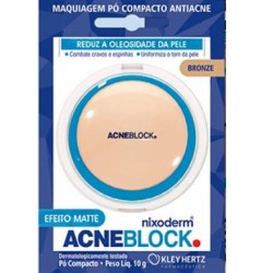 Acneblock Maquiagem Po Bronze 10g