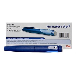 Caneta Para Insulina Humapen Ergo Ii Azul