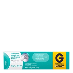Neomicina + Bacitracina Pomada 15g Gen.medley
