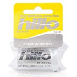 Fio Dental Hillo Extra Fino Encerado 50mt