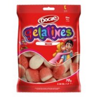 Bala Docile Gelatines Beijo 70g