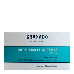SupositÓrio Glicerina Lactente 12un Granado