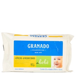 LenÇo Umedecido Granado BebÊ 50un