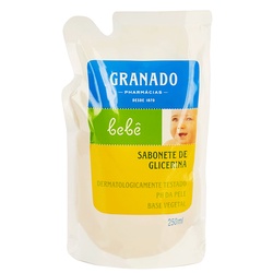 Sabonete Líquido Granado Bebê Tradicional Refil 250ml. 250 Ml Compre Na Drogarias Povão E Receba Onde Estiver.
