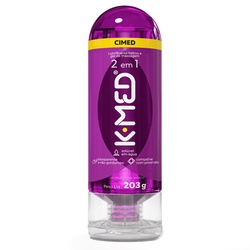Gel Lubrificante Íntimo K-med 2em1 203g