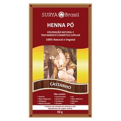 Henna Surya Castanho 50g