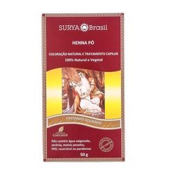 Henna Surya Castanho Dourado 50g