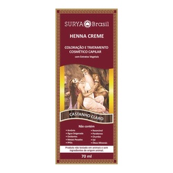 Henna Surya Creme Castanho Claro 13.1 70ml