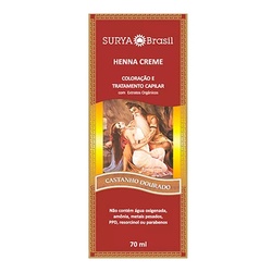 Henna Surya Creme Castanho Dourado 70ml
