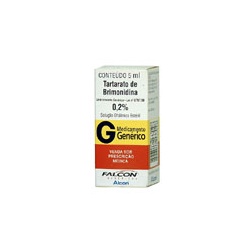Brimonidina 2mg/ml Sol Oft 5ml Gen.novartis