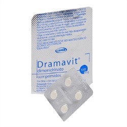 Dramavit 100mg Env 4cpr (f)