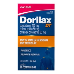 Dorilax Dt 450mg + 50mg + 30mg 12cpr